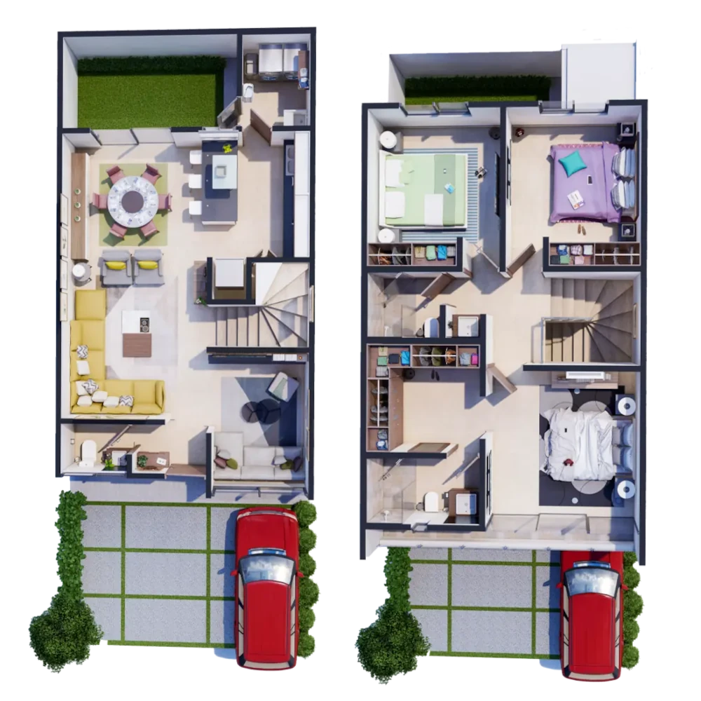 Plano modelo Roble